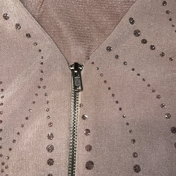 SPARKLY CREAM SLEEVELESS DRESS - Picture 6 of 7